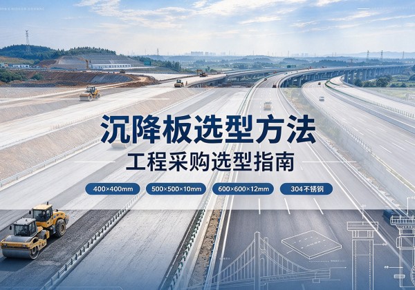 翁源沉降板选择方法