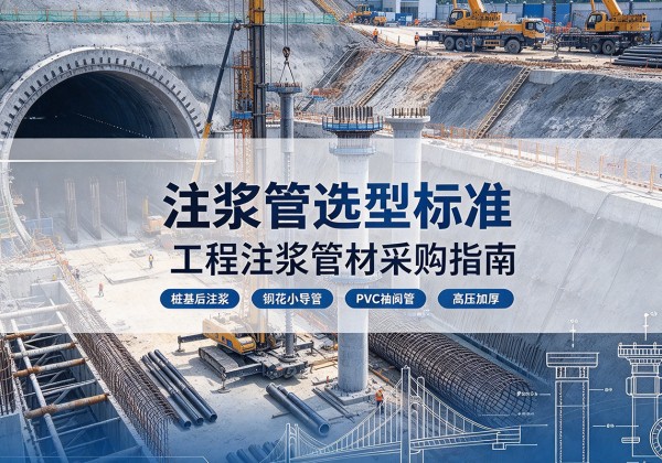 翁源注浆管选型标准